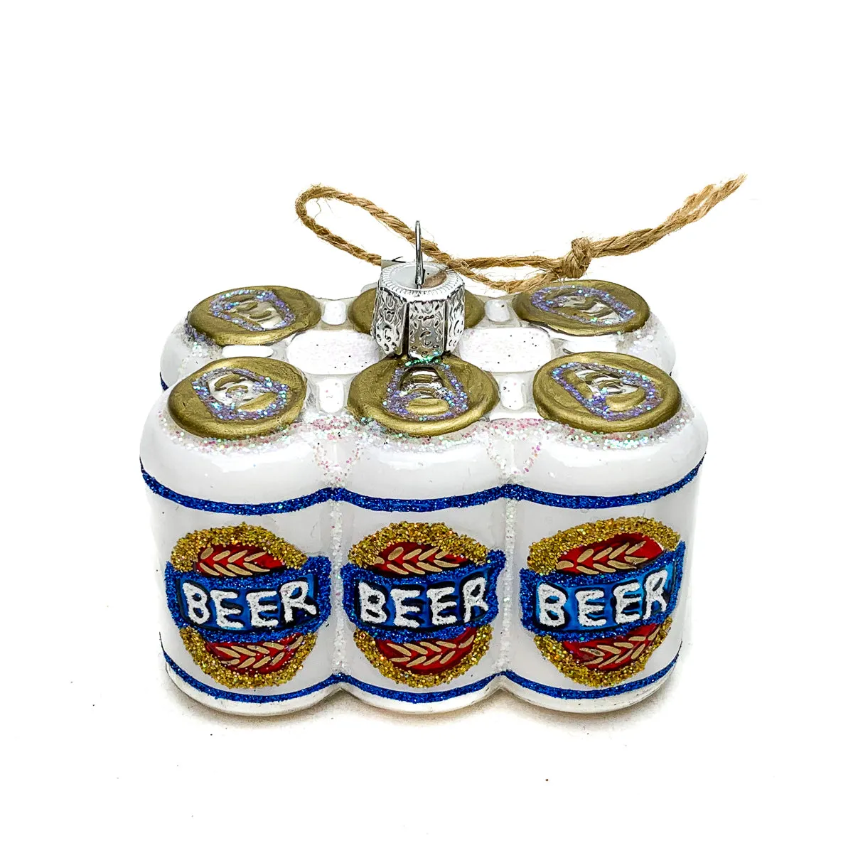 Six Pack of Beer Ornament