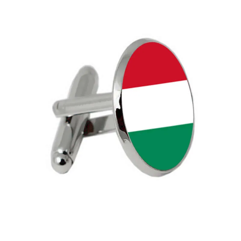 Soccer Team Hungary Greece Italy Jamaica Spain Swank Cufflinks