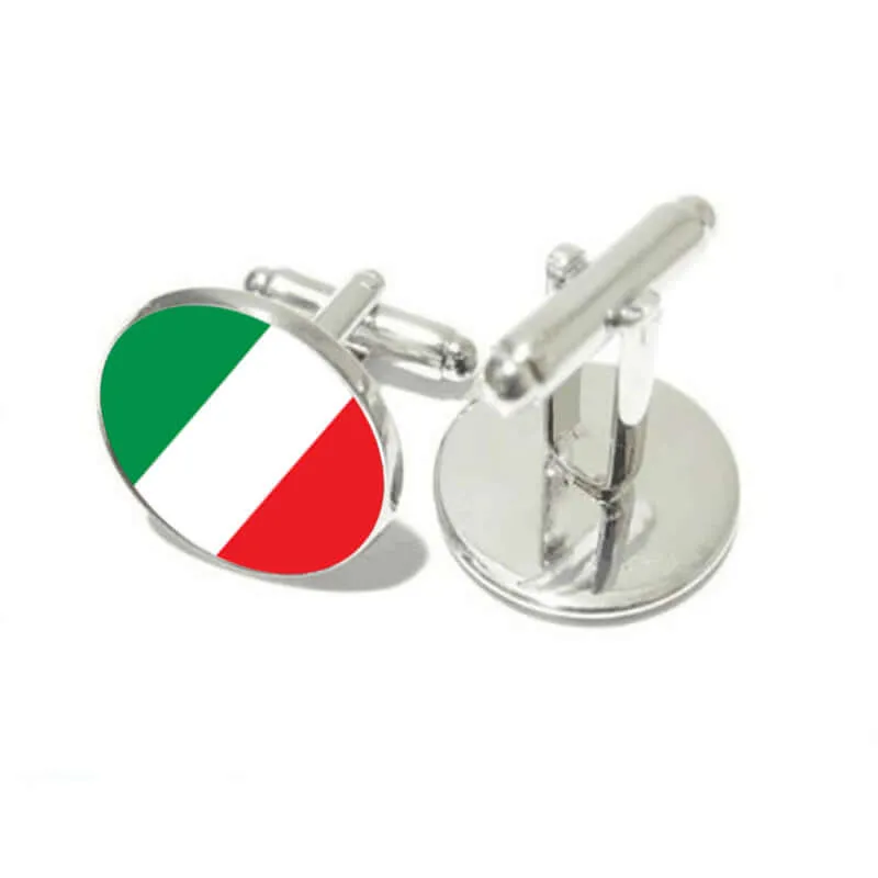 Soccer Team Hungary Greece Italy Jamaica Spain Swank Cufflinks