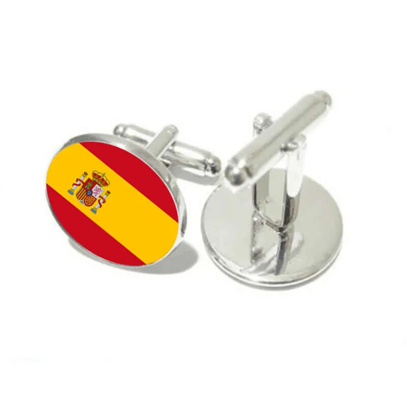 Soccer Team Hungary Greece Italy Jamaica Spain Swank Cufflinks