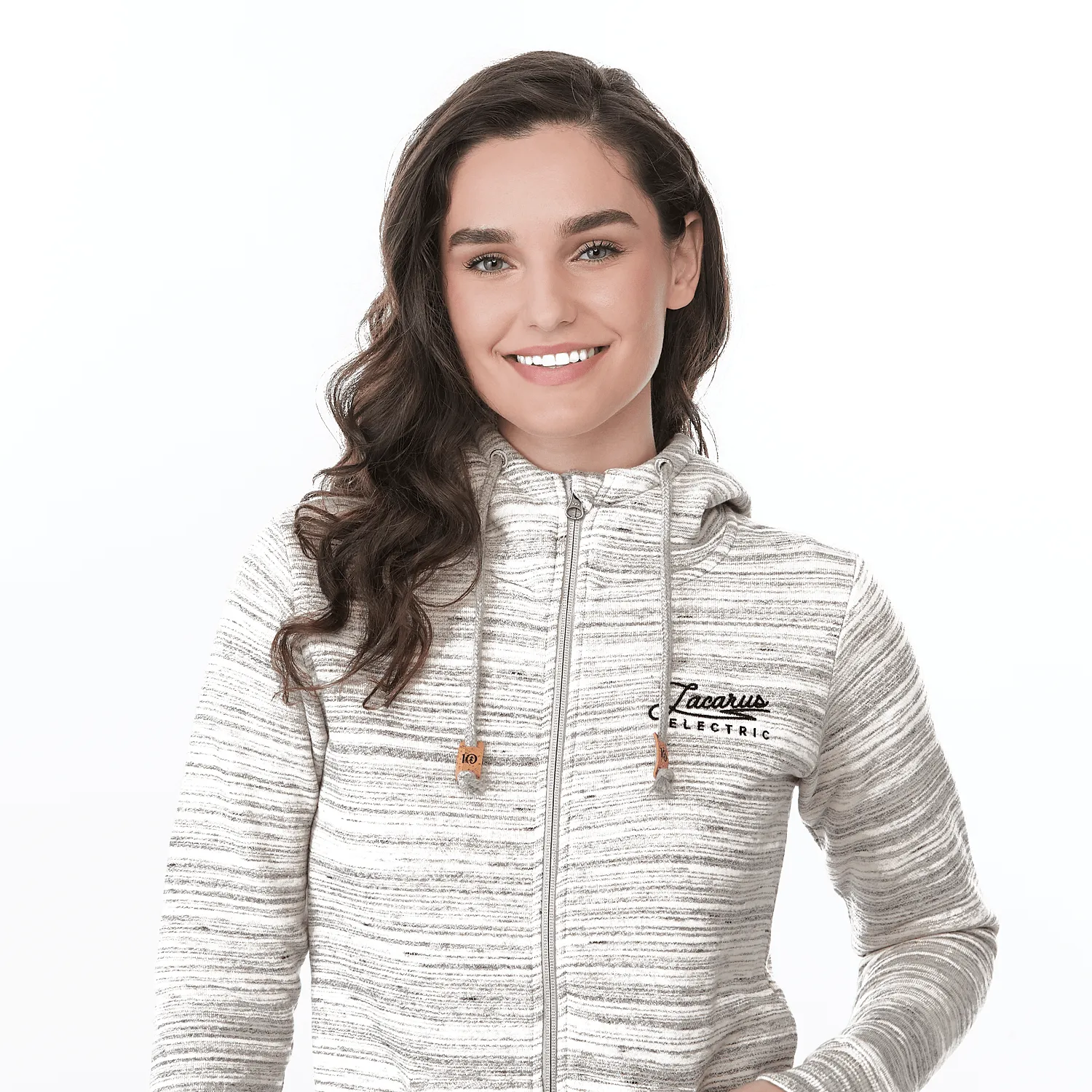 tentree Women's Space Dye Zip Hoodie