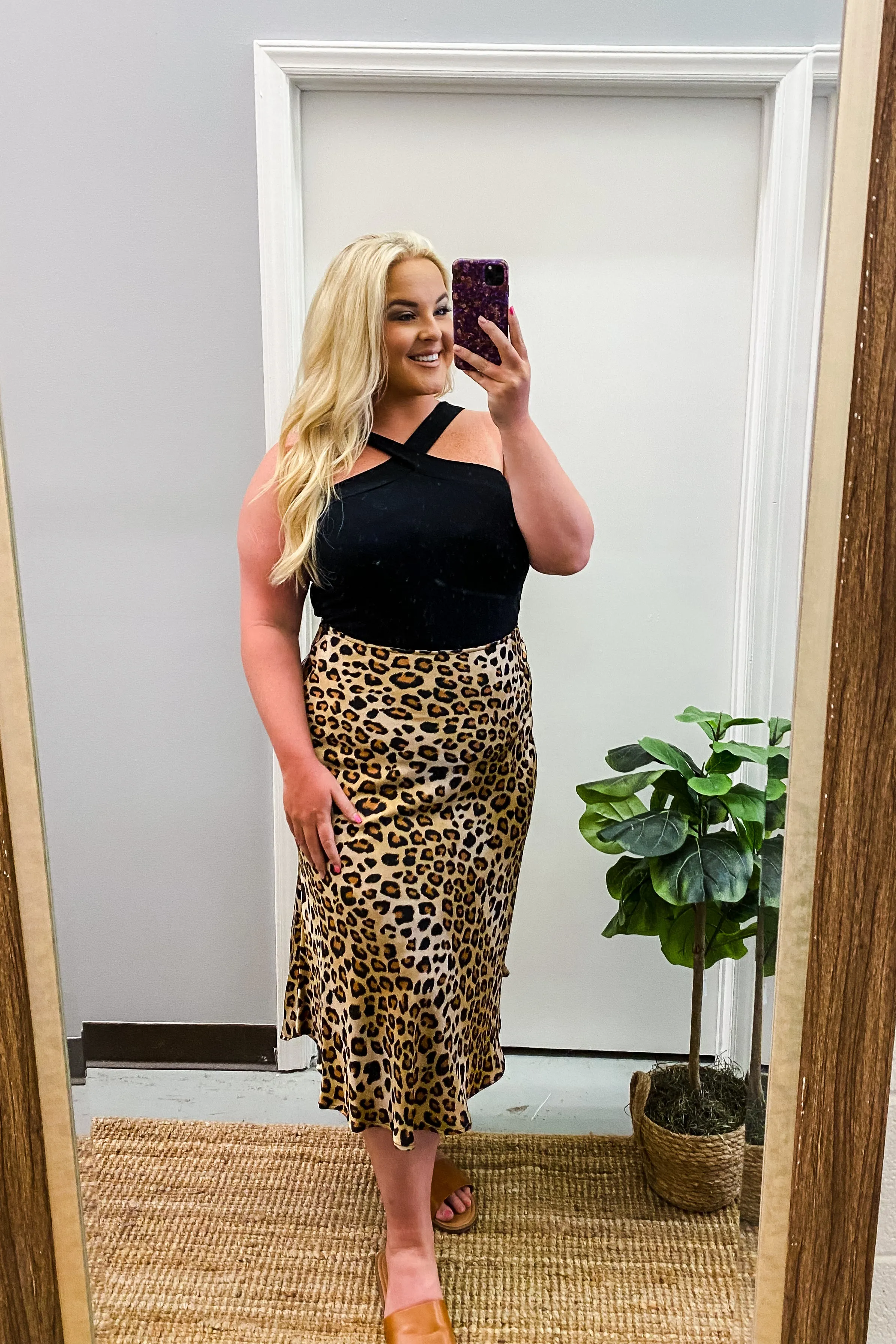 The Last Roar Leopard Skirt