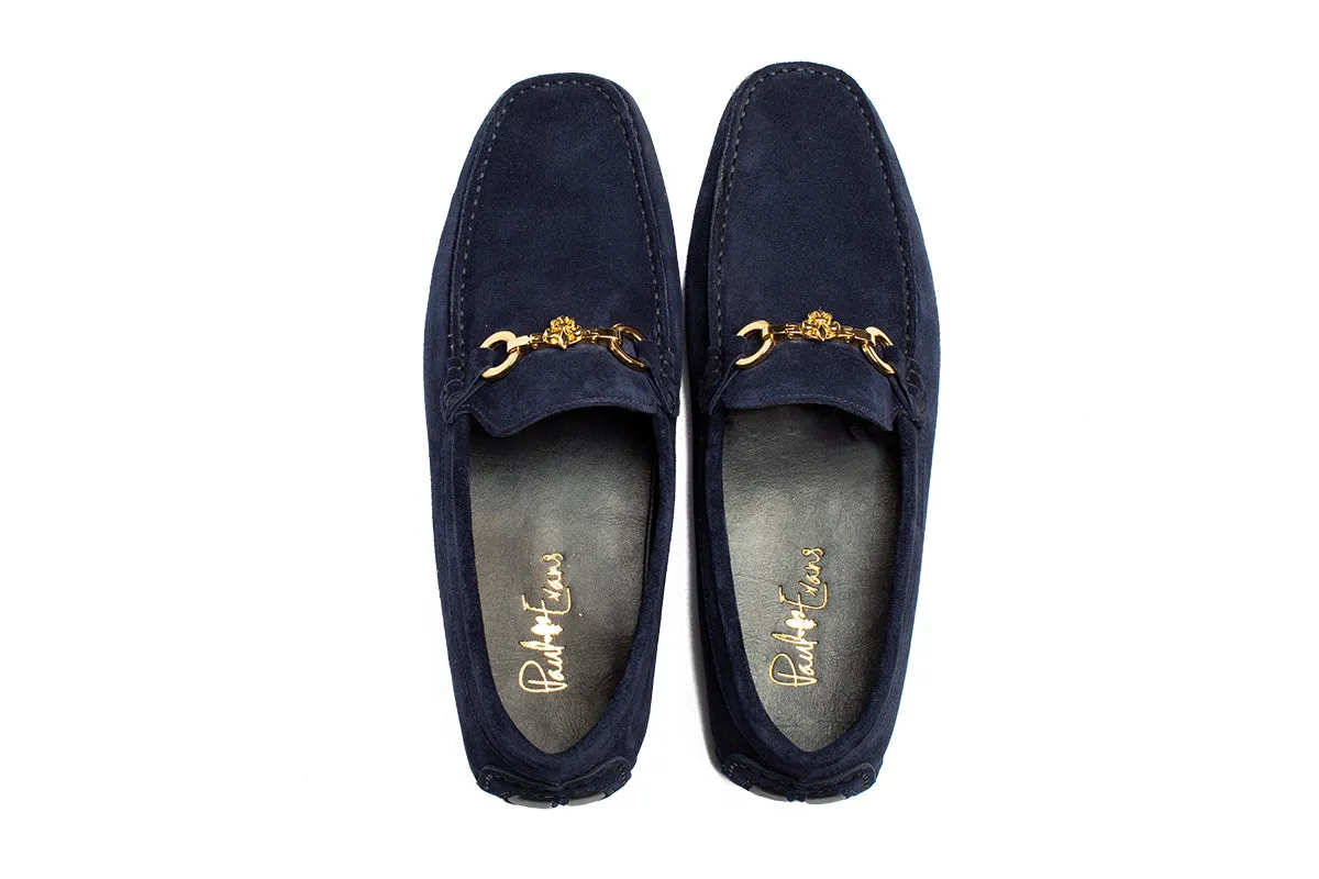 The Woods Bit Driving Loafer - Blue Suede