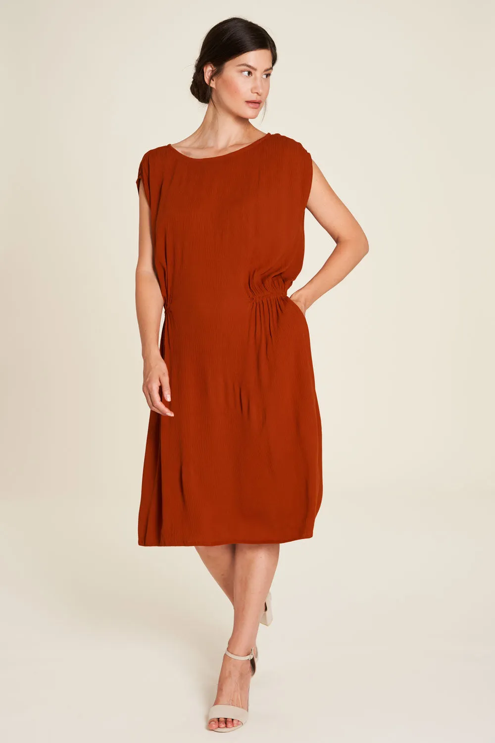 Tranquillo Red Earth EcoVero Dress