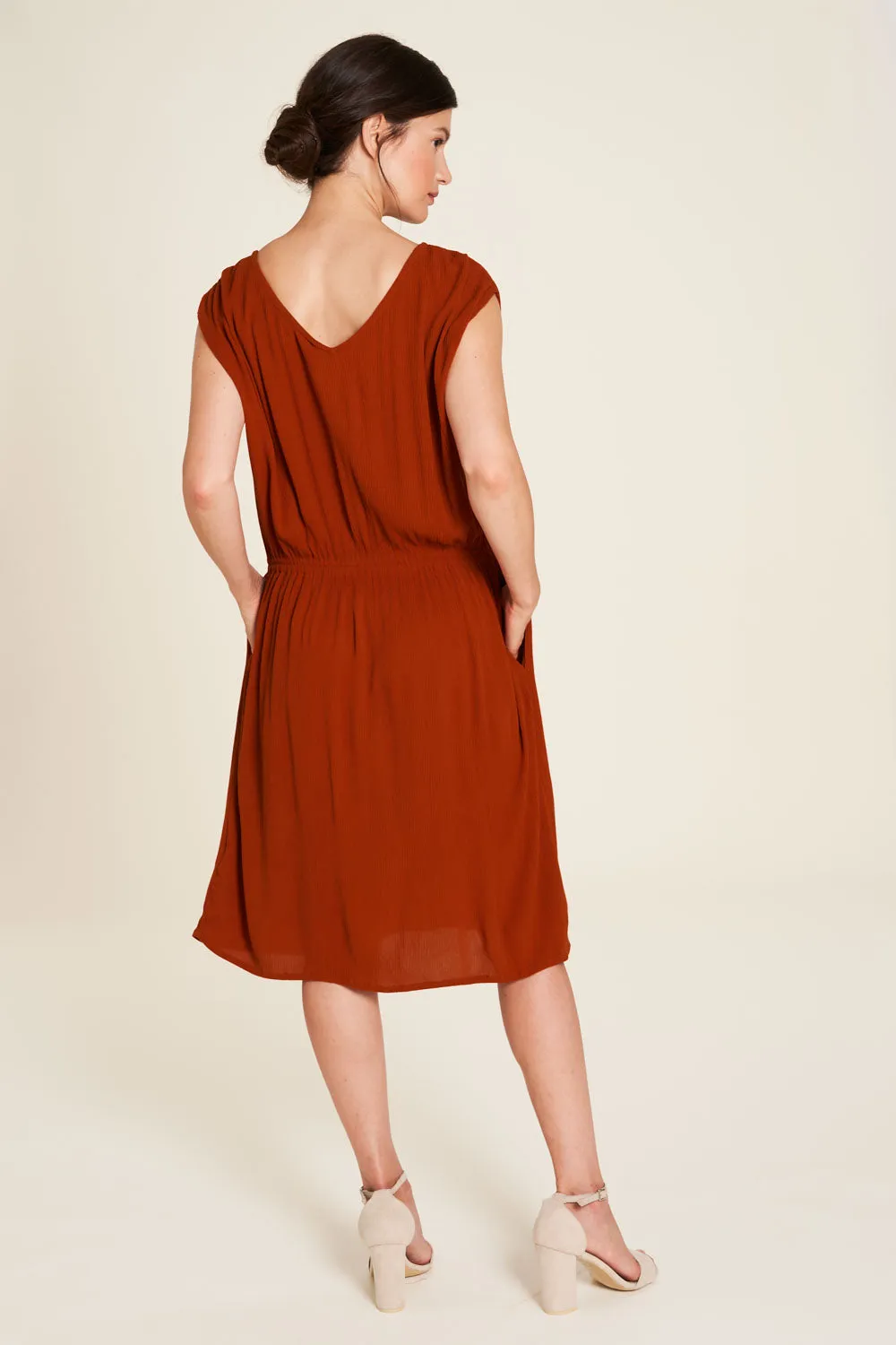 Tranquillo Red Earth EcoVero Dress