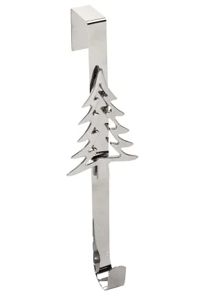 Tree Wreath Holder, Silver