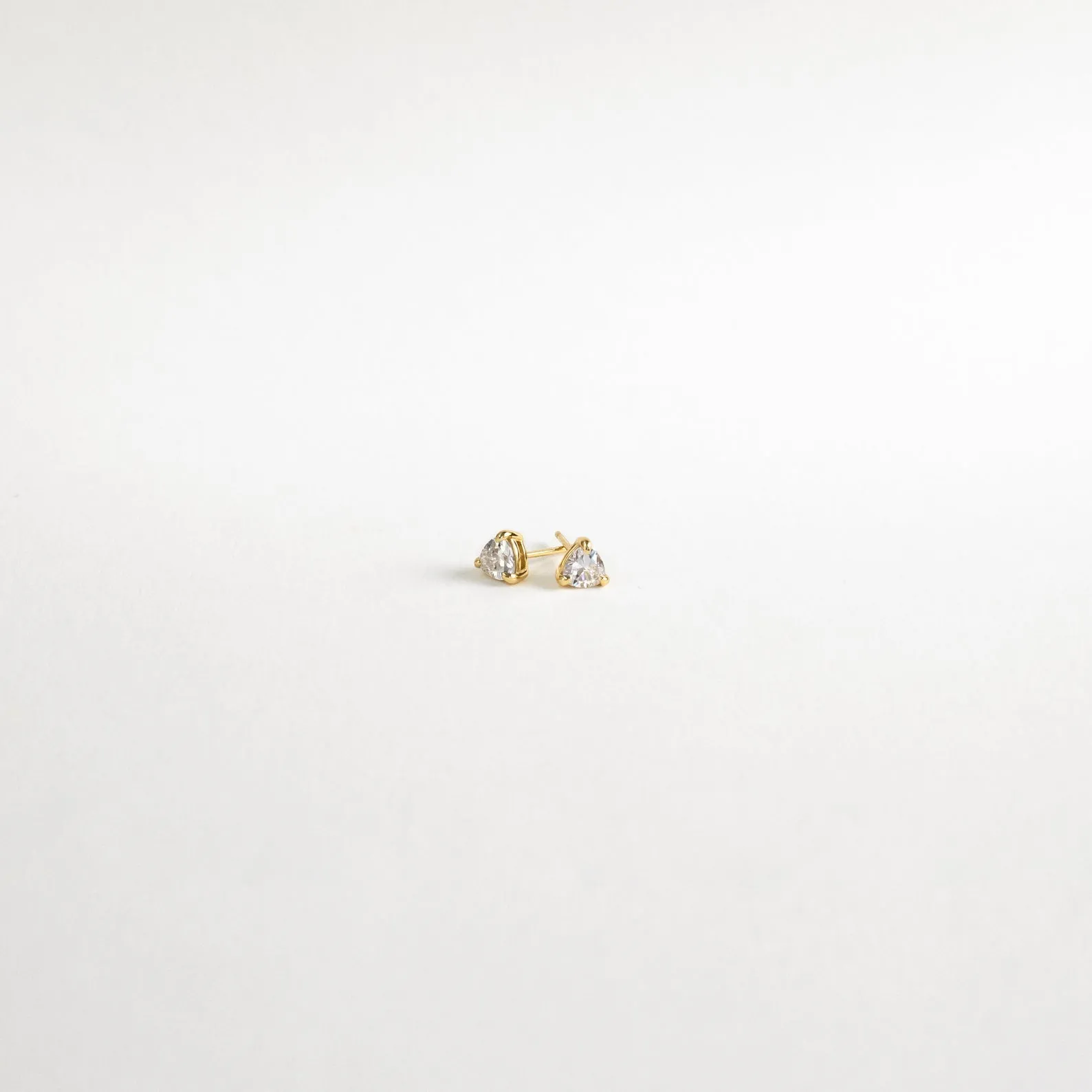 Triangle Diamond Studs