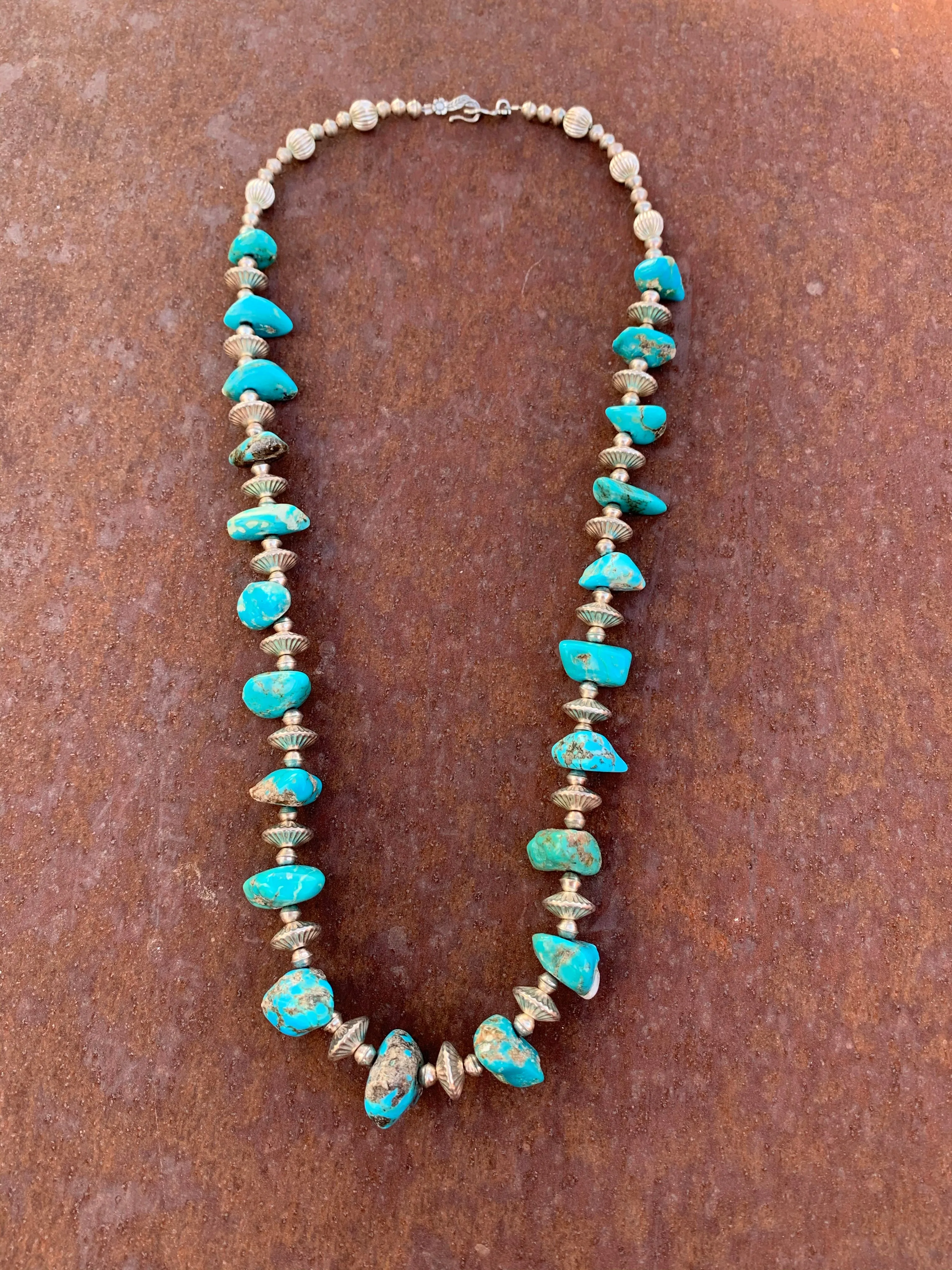 Turquoise Nugget Vintage necklace