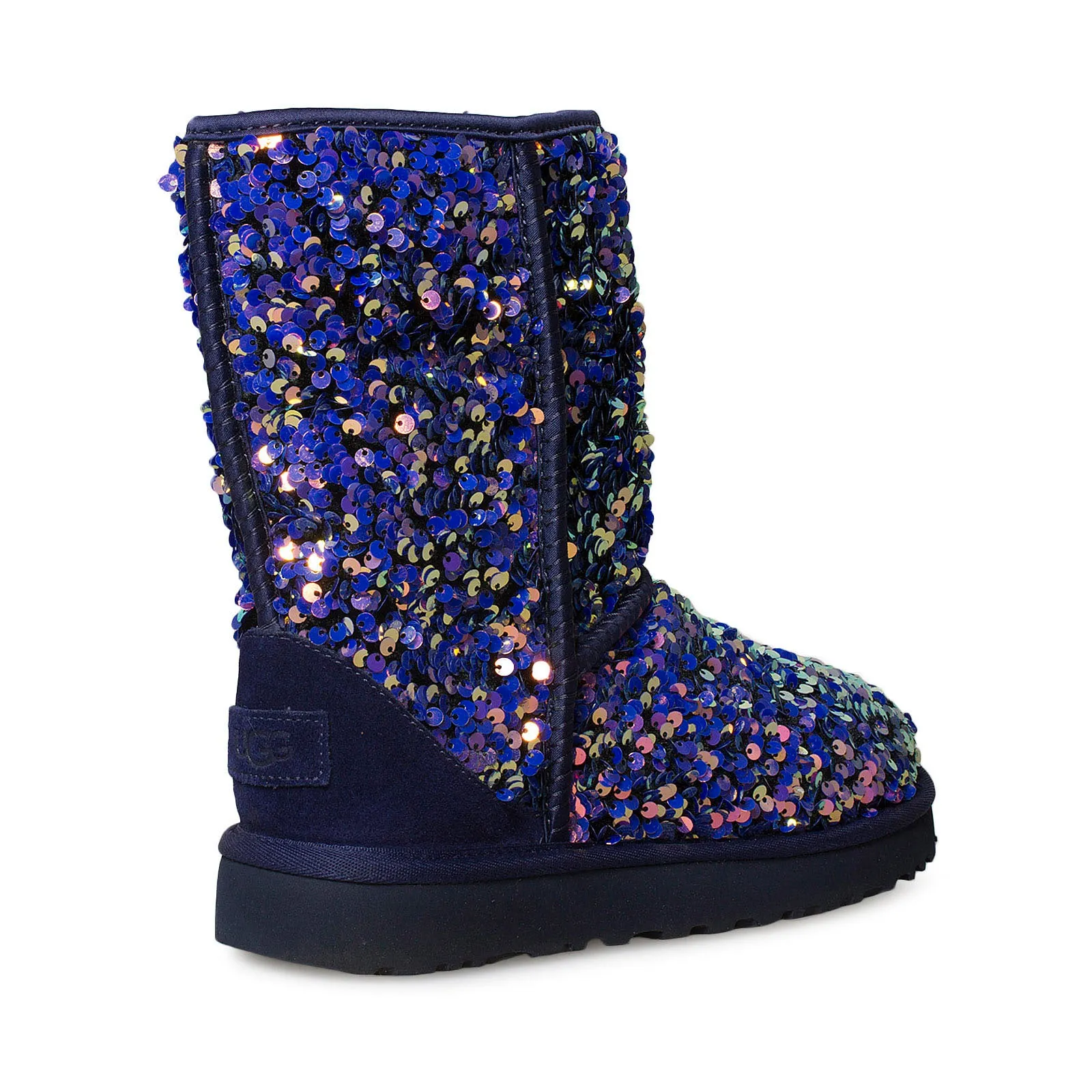 UGG Classic Short Stellar Sequin Medallion Boots - Women's