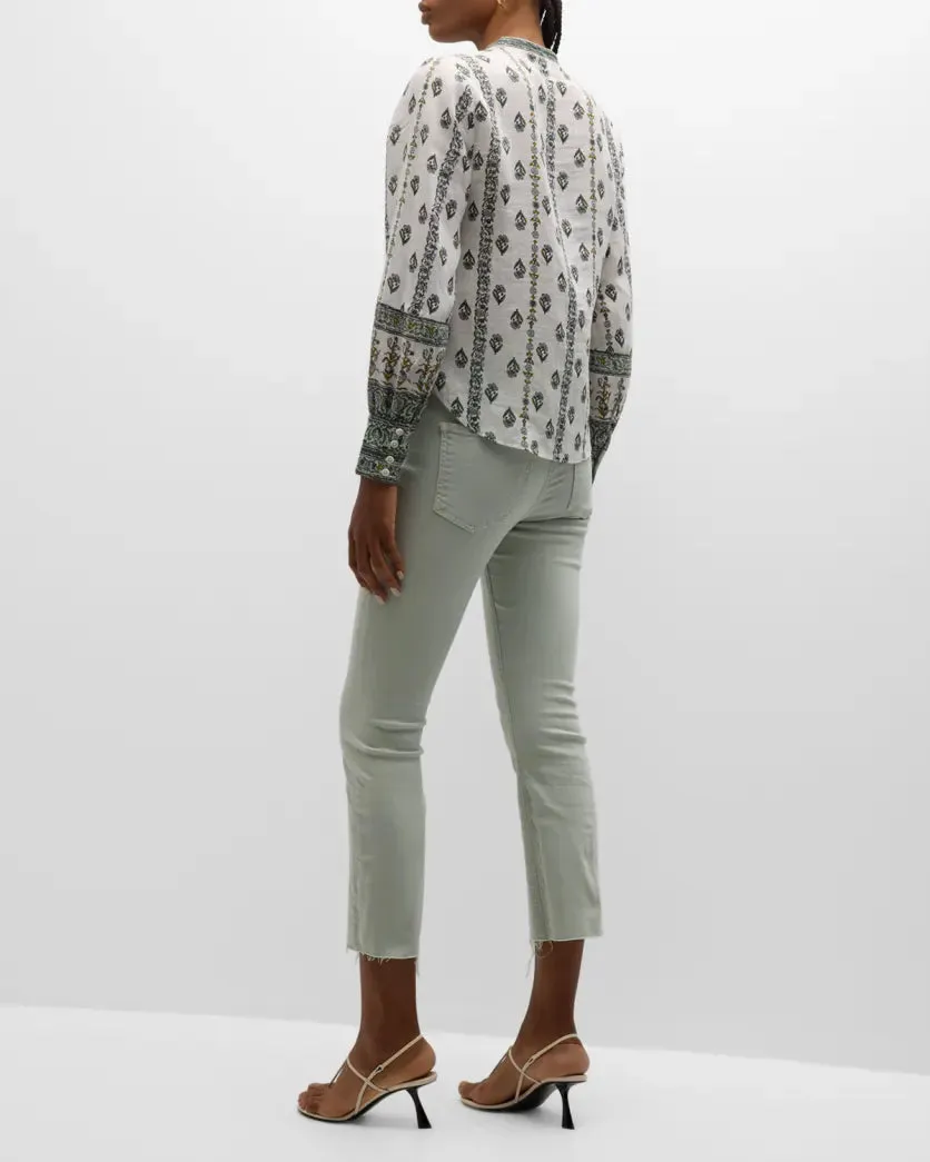 Veronica Beard - Thorp Blouse - Ivory Multi