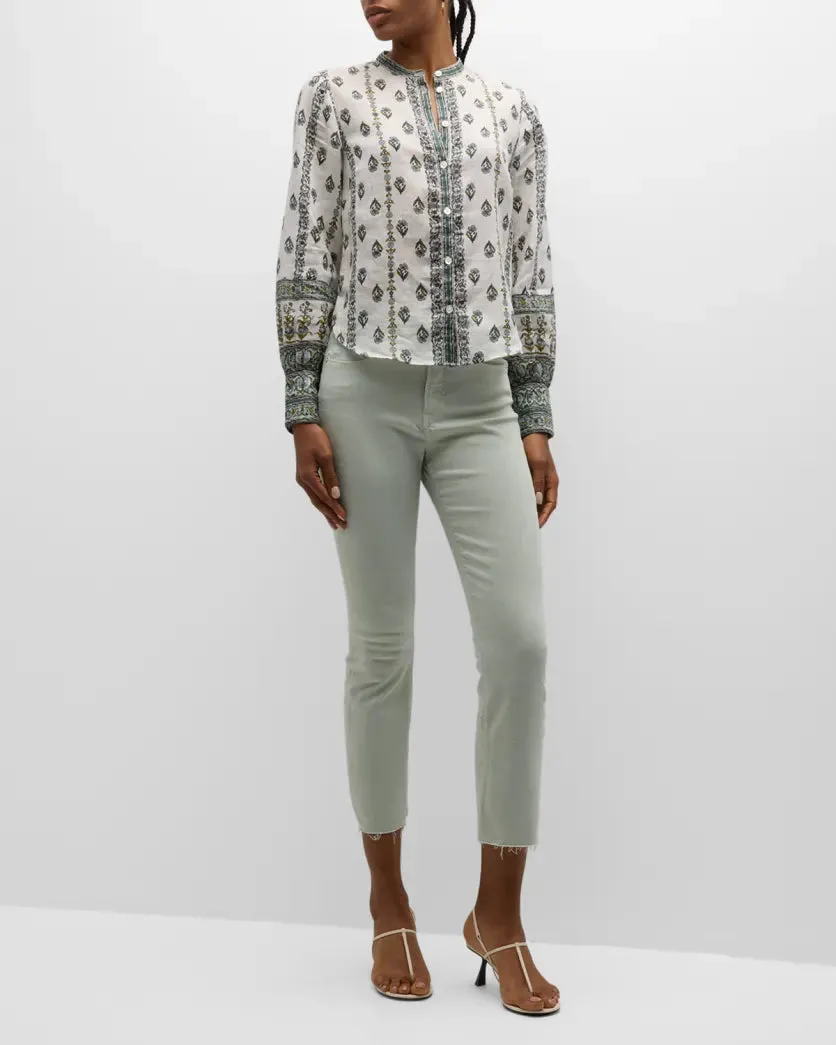 Veronica Beard - Thorp Blouse - Ivory Multi