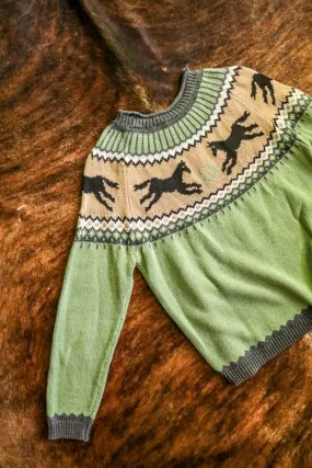 Vintage Horse Sweater