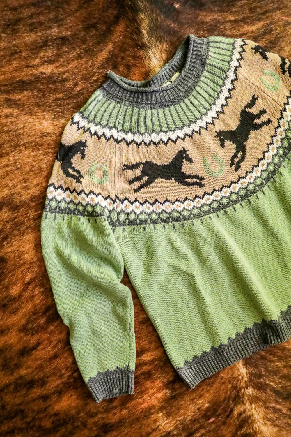 Vintage Horse Sweater