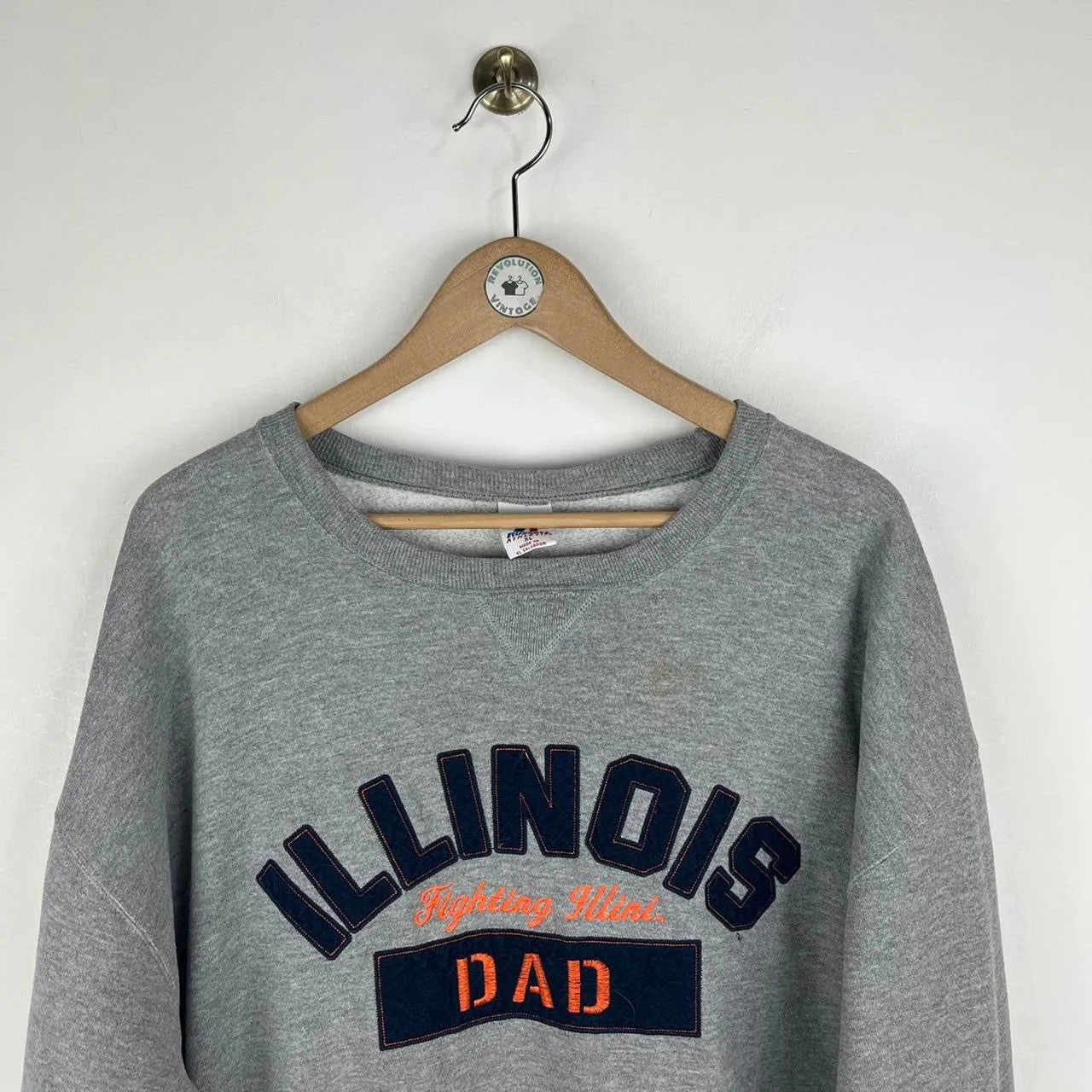 Vintage Illinois USA Sweatshirt (XL)