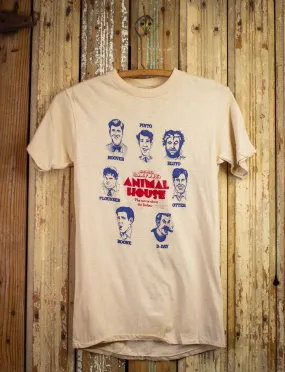 Vintage National Lampoon's Animal House Graphic T Shirt 1978 Tan XS