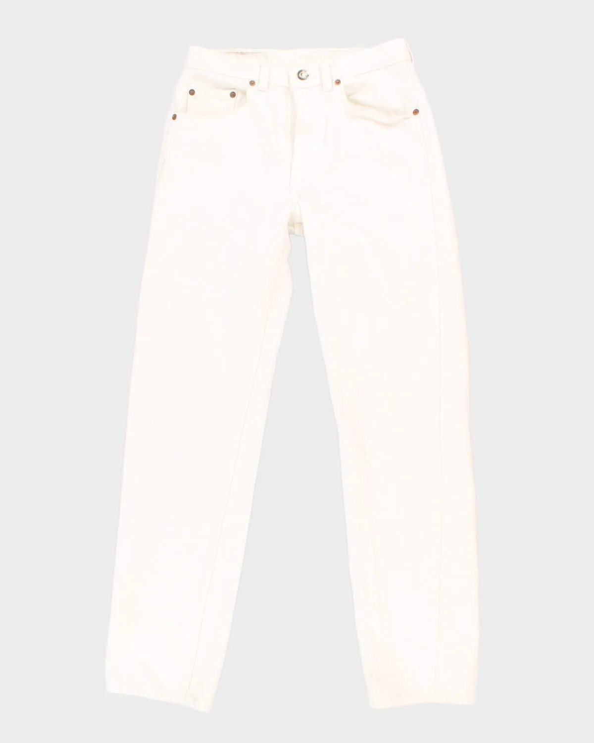 Vintage White 501's Levi's Jeans - W30 L32