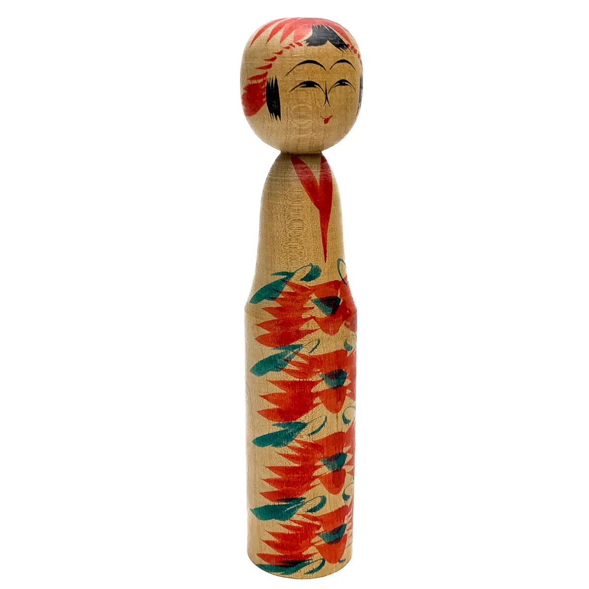 Vintage Wooden Kokeshi Doll, Japan #491