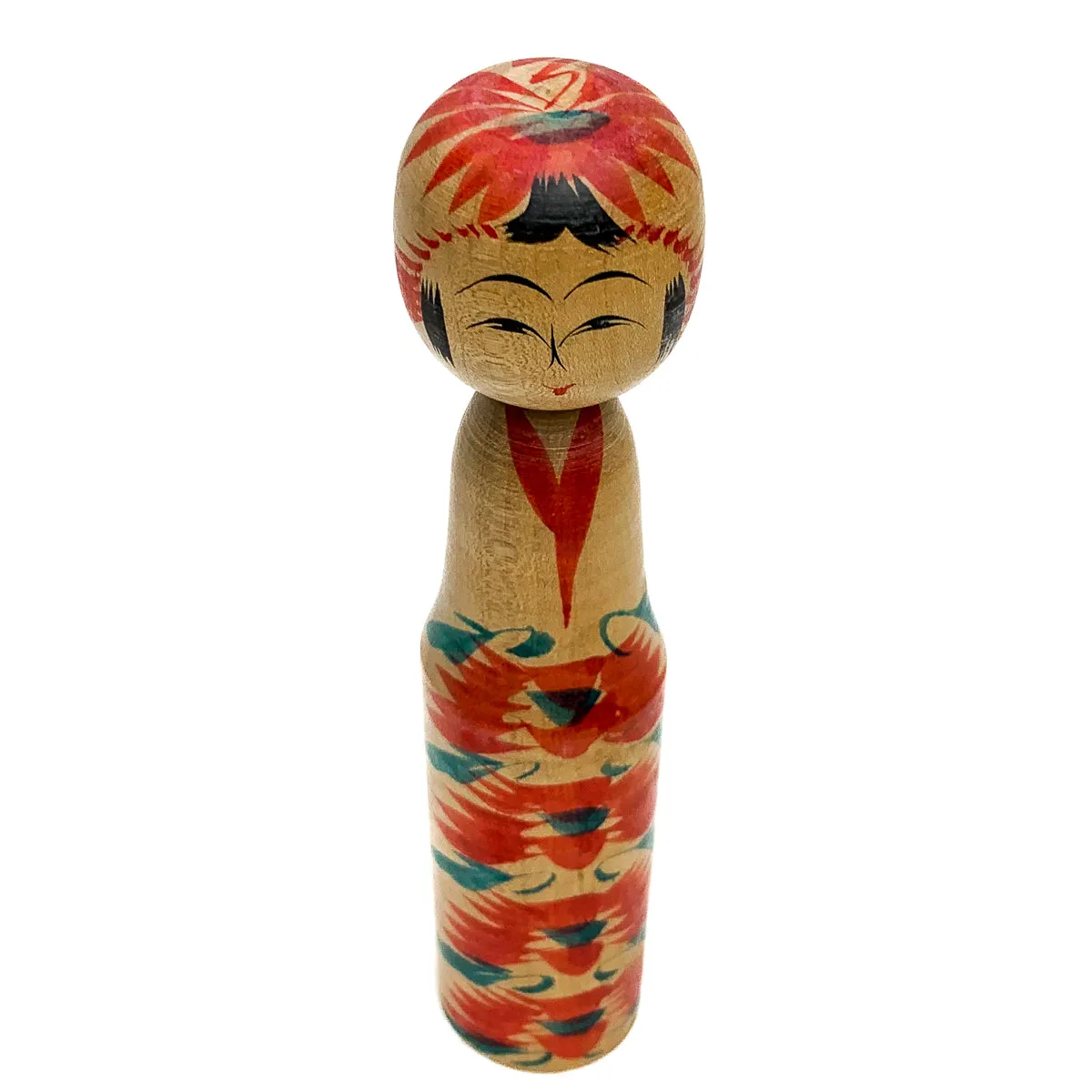 Vintage Wooden Kokeshi Doll, Japan #491