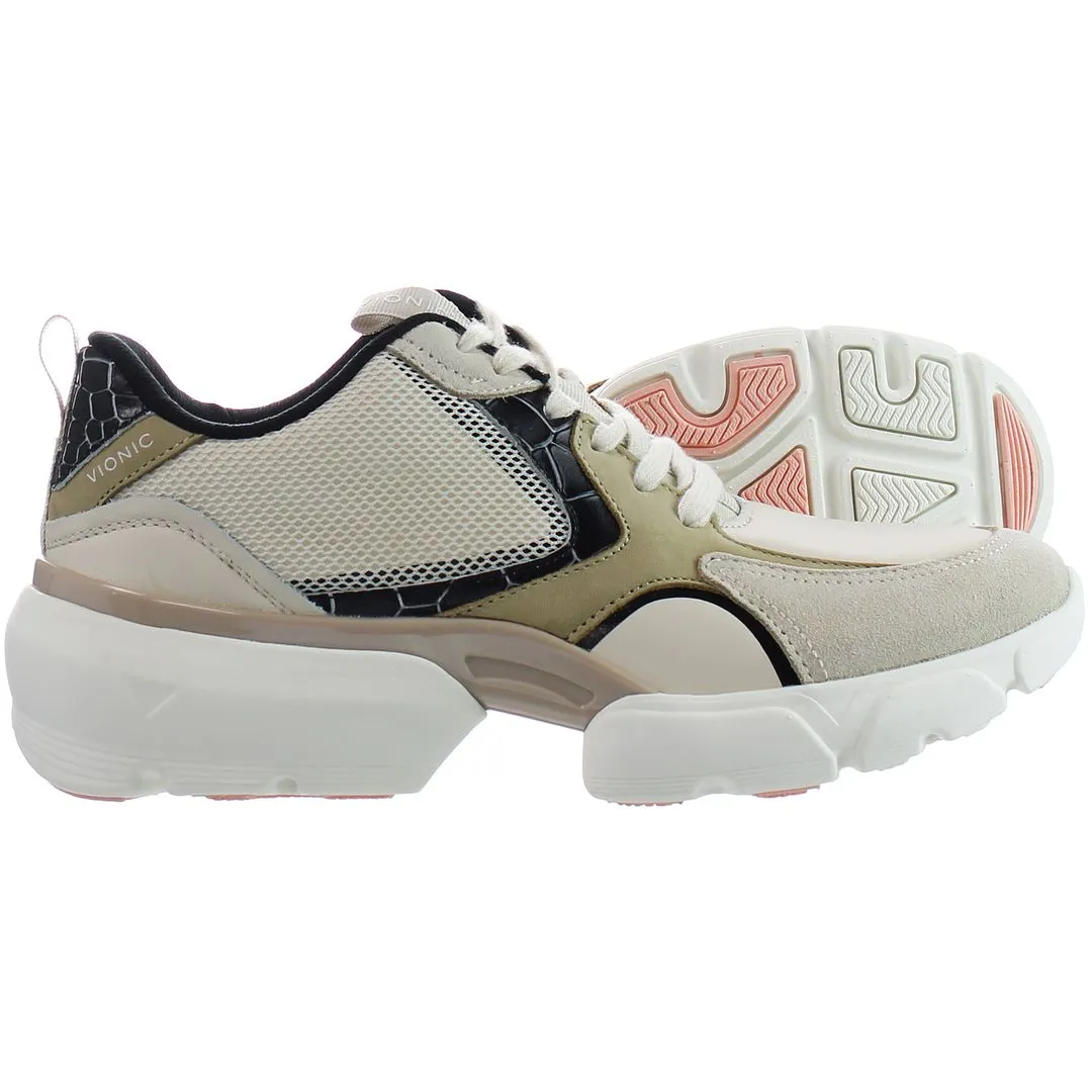 Vionic Vasher Aris Womens Beige Trainers