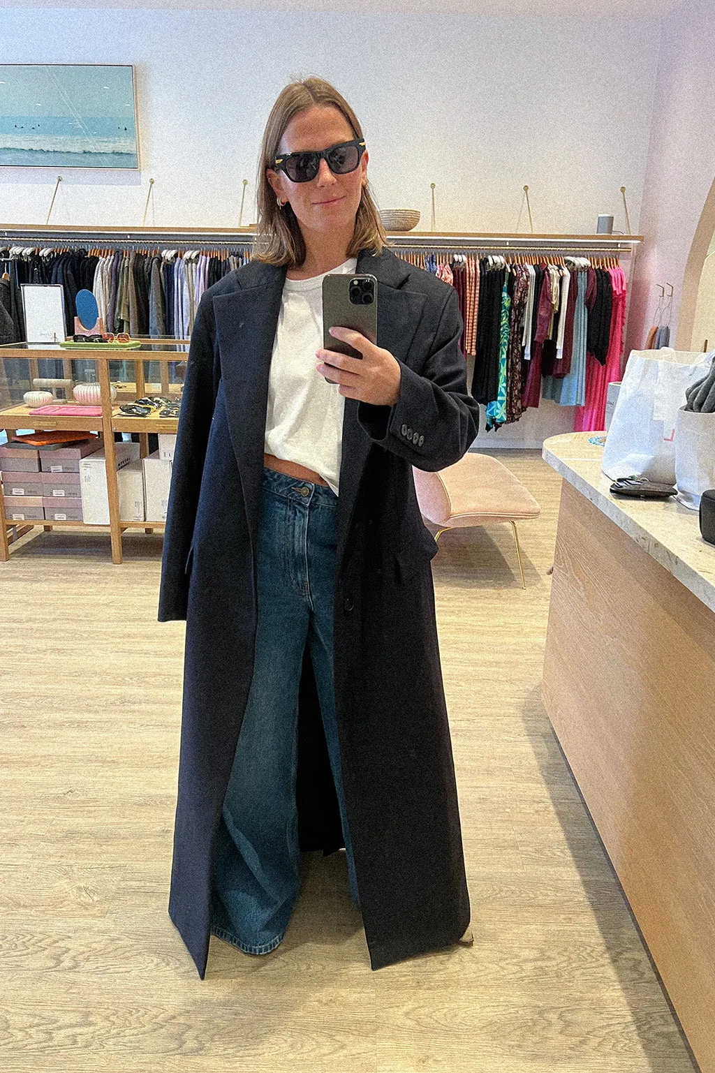 VIRGIN WOOL MAXI OVERCOAT