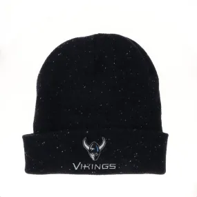 Western Washington University Navy Speckled Embroidered Beanie