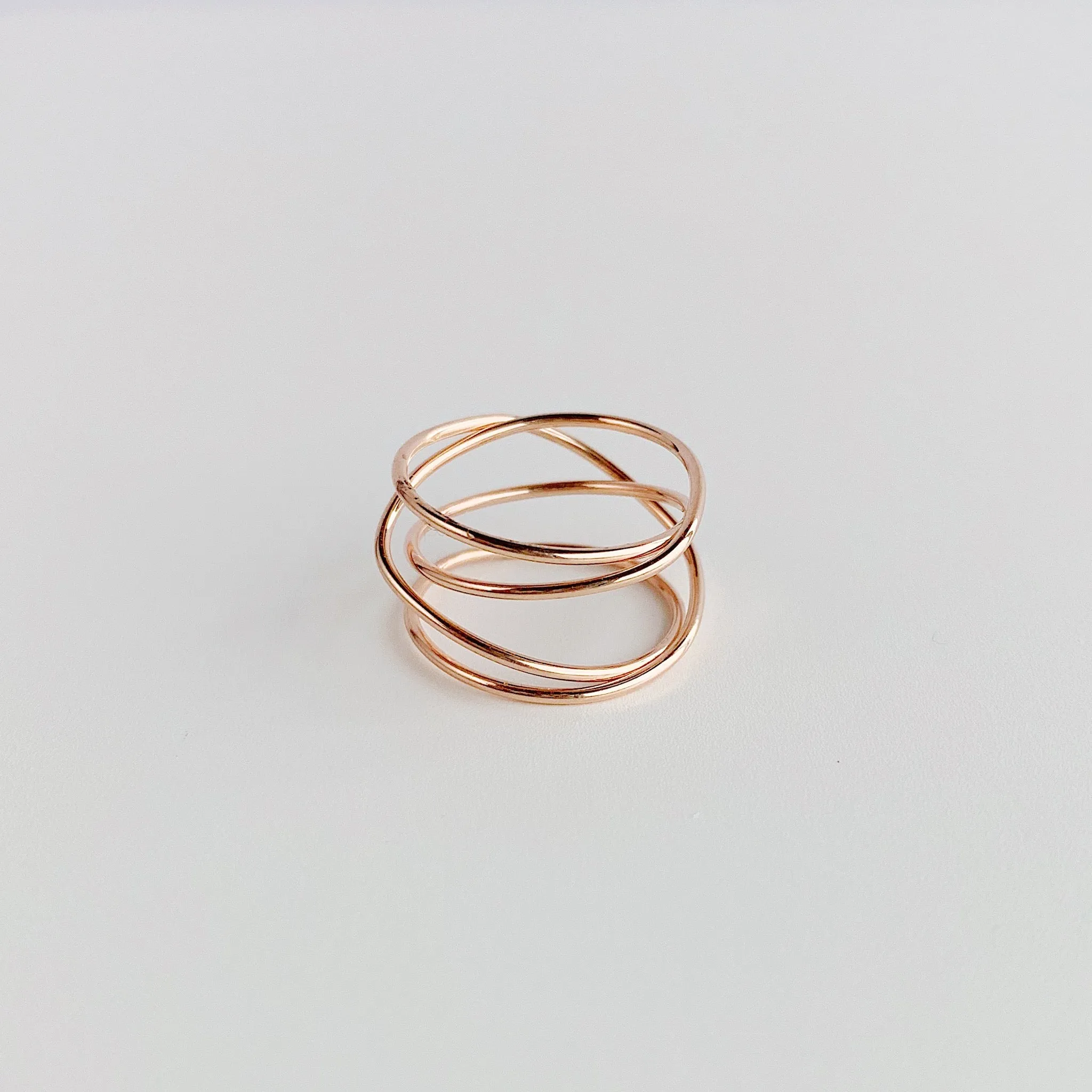 Woven 4-Band Ring